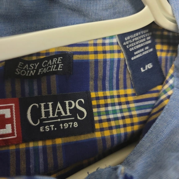 Chaps long sleeve button down shirt - Picture 3 of 3